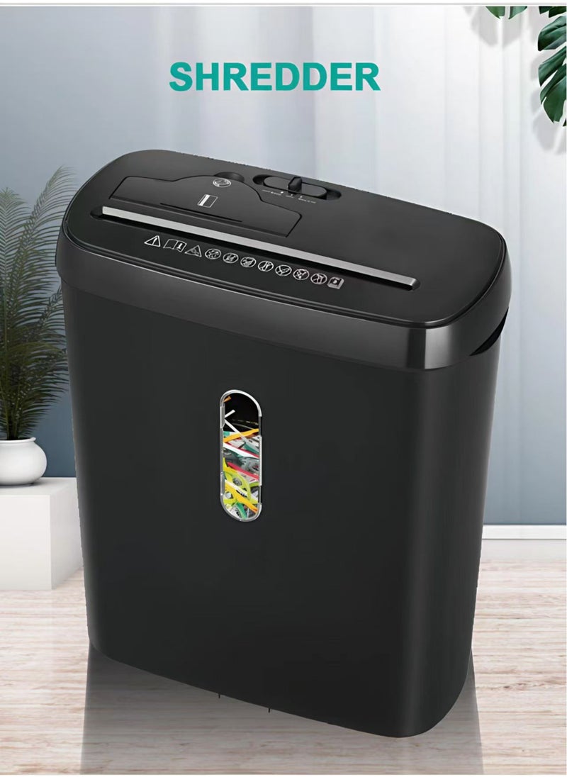Gasin - Paper Shredder-Powerfull, 8-Sheet Strip Cut With 3.17-Gallon Basket, P-2 Security Level, 3-Mode Design Shred CD & Credit Card, Durable And Fast With Jam Proof System, Paper Shredder For Home and Office - Image 1