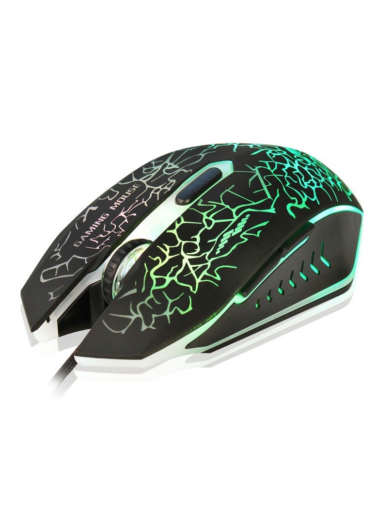 G10 Gaming Mouse - Computer USB Cable Gaming Mouse with Seven-Color Light Backlight,  for LOL Gaming - Image 1