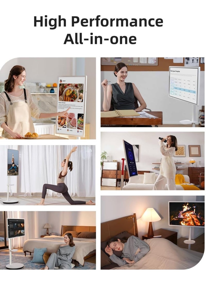 ك تي سي تلفزيون KTC 32 بوصة MegPad A32Q7 Pro LED TV FHD ذكي شاشة تعمل باللمس، ستاند باي مي مع نظام تلفزيون جوجل - Image 5