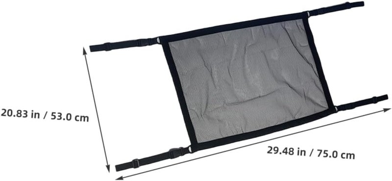 Cost effective fine quality PRETYZOOM Car Roof Cargo Net Organizer Capacity Mesh Storage for Travel and Outdoor Activities Easy Installation Vehicle Roof Accessory Fit for Suvs and Trucks Ventilated design Repeated use trusted quality Modern look Size-sorted warehouse storage Classic practical design One piece build Cost effective fine quality Multi-category warehouse equip Gulf user preference oriented build Workday cycle fulfillment Multi-purpose Certified stocked merchandise All-scene tailored quality Repeated assemble detach compatible Shop & home all-space compatible Dust proof Wet anti slip Wear resistant Fixed & portable compatible Leakproof sealed Trendy flexible practical build Classic trendy design picks All-round well-engineered practical build Locally packed stock - Image 2