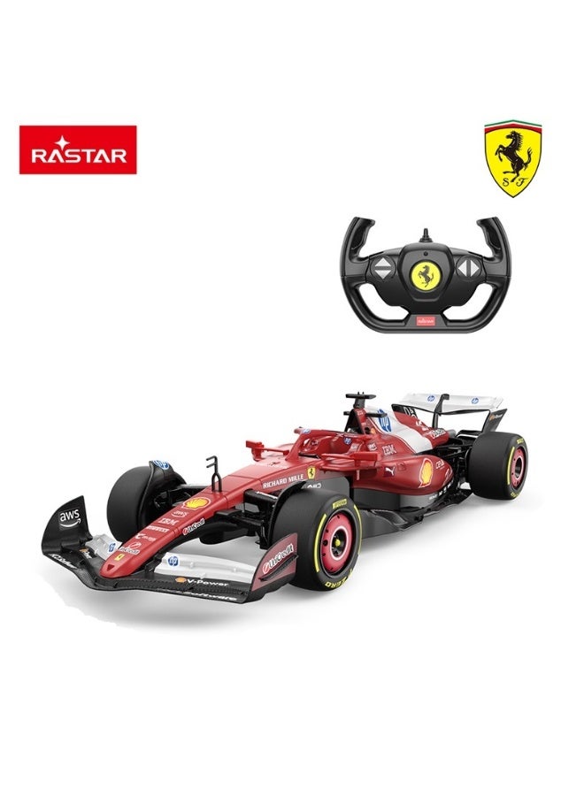 Rastar 1:12 Scale Ferrari F1 SF-25 Red Remote Control Car, Officially Licensed Ferrari RC Toy Car for Kids - Image 1