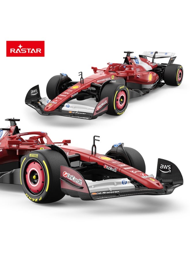 Rastar 1:12 Scale Ferrari F1 SF-25 Red Remote Control Car, Officially Licensed Ferrari RC Toy Car for Kids - Image 3