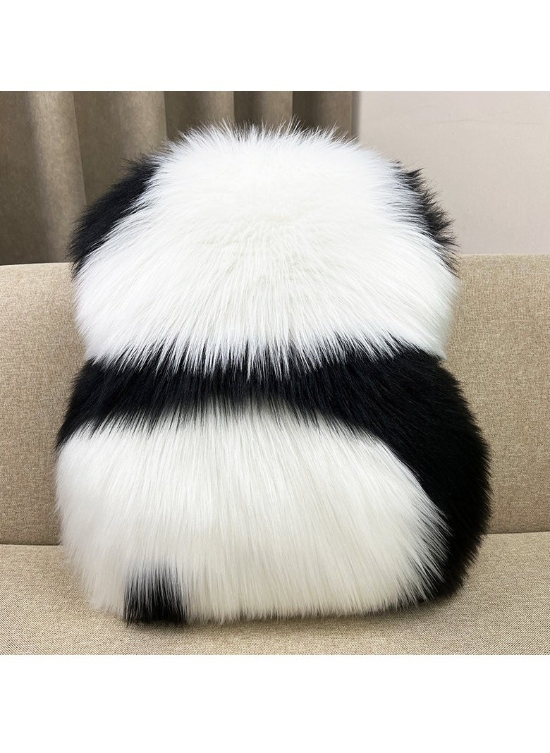 Super Soft Double Sided Plush Panda Throw Pillow Made With Rabbit Fur (Size 56×50CM) - pzsku/ZBFA6FBE40F63BC720A7AZ/45/_/1720013696/af7c9dfb-adfb-4355-bd85-e32714deb980