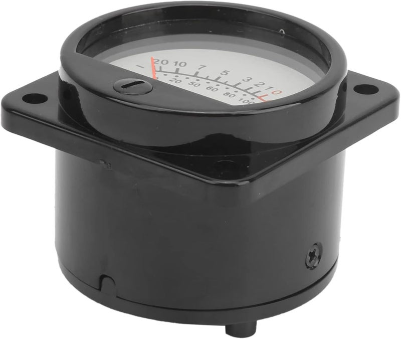 klarako Audio Level Head, Simple and Convenient Pointer VU Meter Pointer Type VU Meter Head High‑definition LED Backlight Function for Home for Laboratory(TS-45-W DC500uA, Pisa Leaning Tower Type) - Image 4