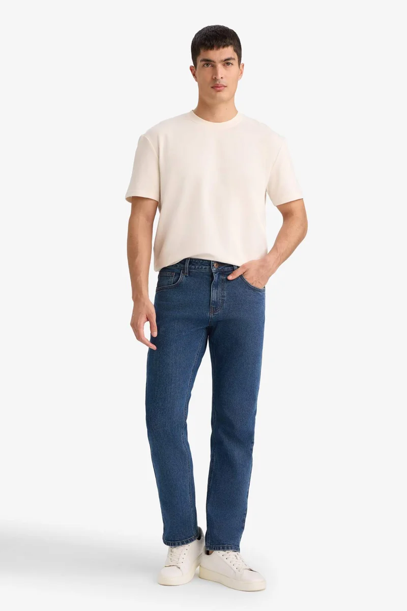 ديفاكتو Sergio Regular Fit Normal Waist Straight Leg Jeans