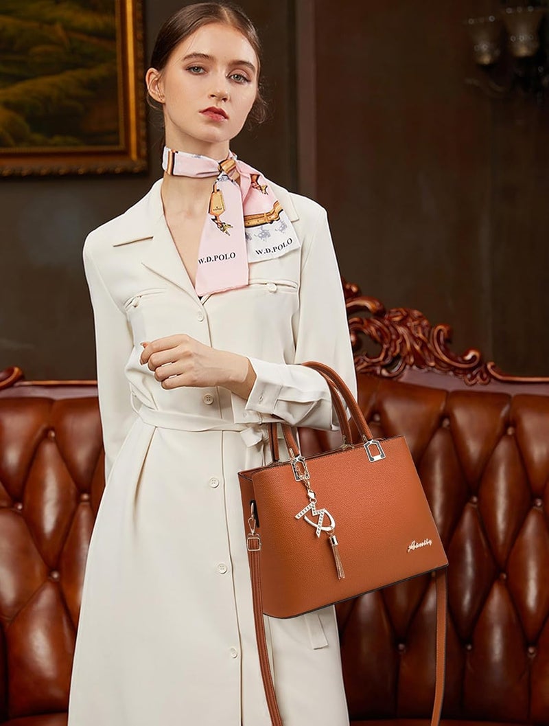 ToLFE Womens Purses and Handbags Shoulder Bags Ladies Designer Top Handle Satchel Tote Bag - Image 2