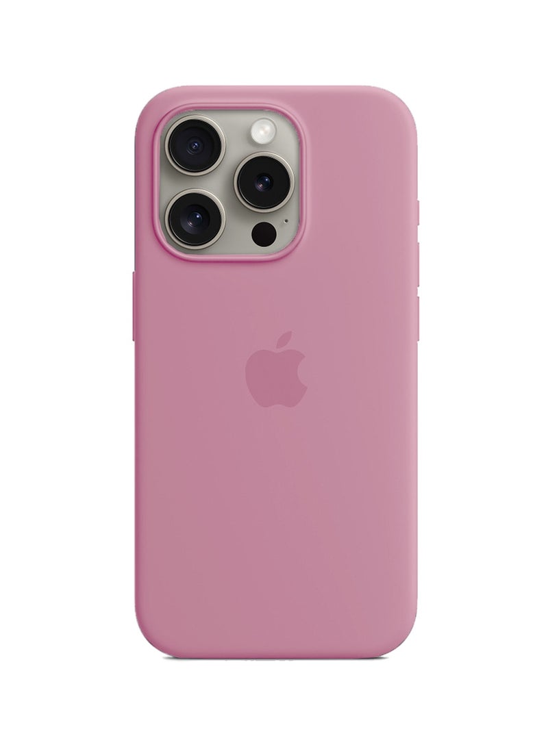 Wtech Soft Liquid Silicone Case Cover For Apple iPhone 15 Pro 2023 Light Pink - Image 2