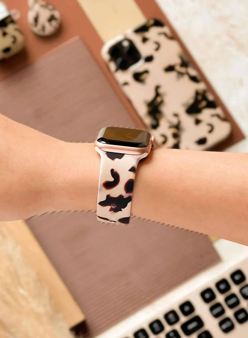 COCONUT LANE Milky Ivory Apple Watch Strap 38/40Mm