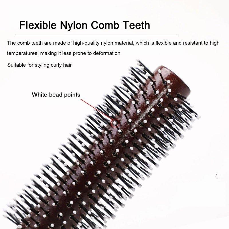 Bluejw Professional Rolling Comb Hair Salon Tools Kit - Anti-Static Hairdressing Hairbrushes Set, Multi-Use Hair Brush - Image 5