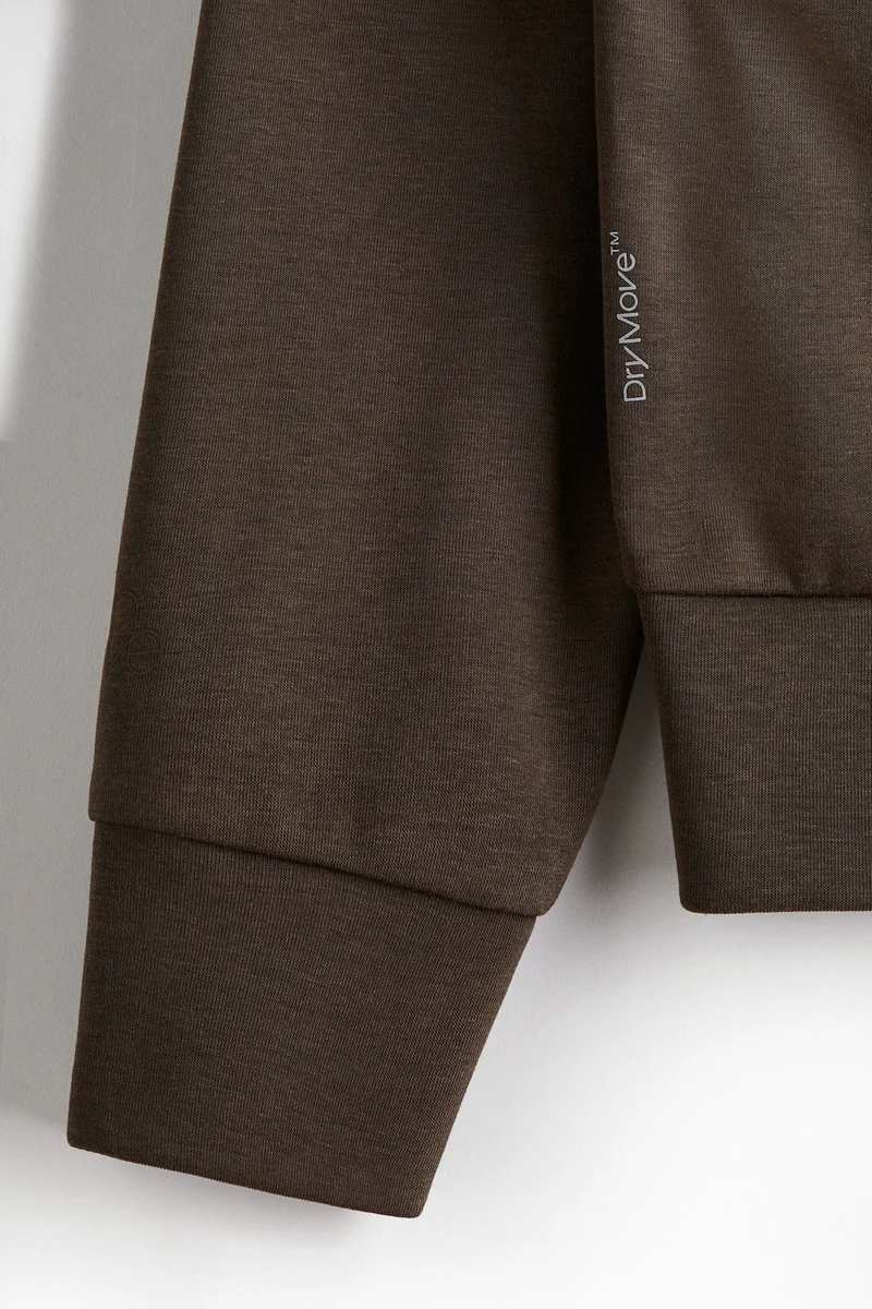 H&M  Oversized Fit Sports hoodie with DryMove™ for Men | Best Price UAE