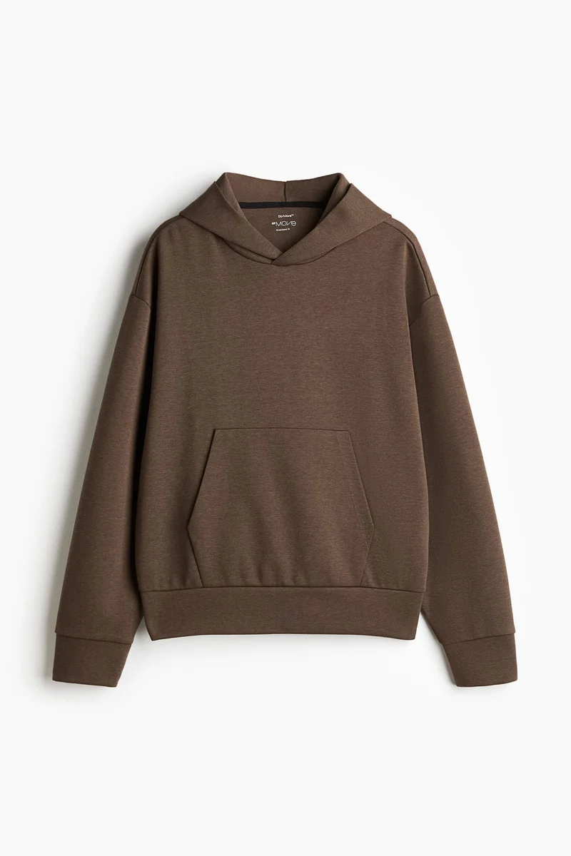 H&M  Oversized Fit Sports hoodie with DryMove™ for Men | Best Price UAE