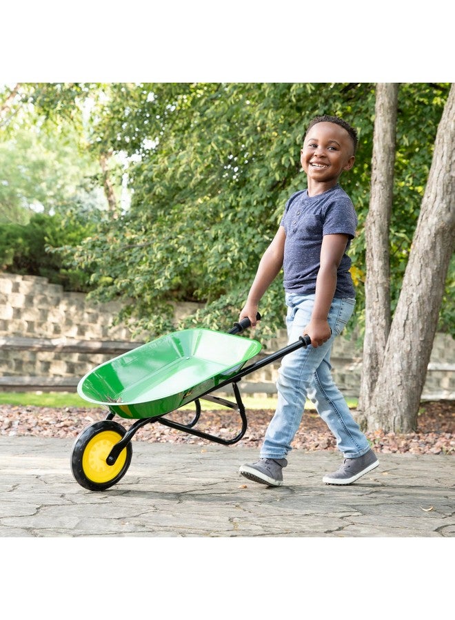 John Deere Kids Wheelbarrow - 34 Inch - Kids Gardening Tools - John Deere Toys - Ages 2 Years and Up - Image 4