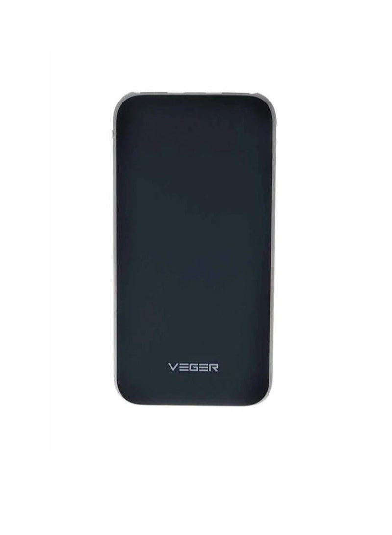 VEGER Slim Power Bank with Dual USB Output – Fast Charging Portable Battery Pack for Smartphones & Devices - Image 2
