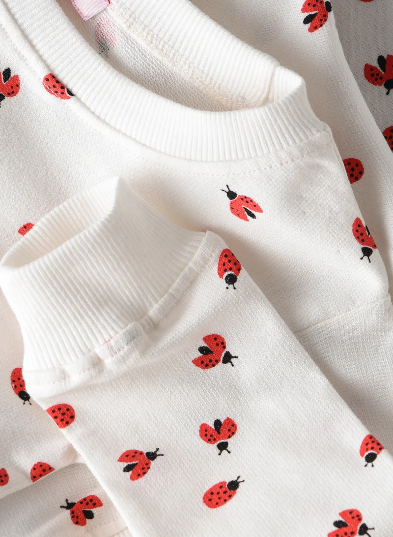 Jelliene Jelliene Girls Cotton Sweatshirt, Soft and Comfortable Cotton Sweatshirt for Girls, Breathable and Skin-Friendly, Perfect for Everyday Wear
