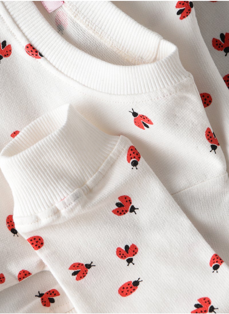 Jelliene Jelliene Girls Cotton Sweatshirt, Soft and Comfortable Cotton Sweatshirt for Girls, Breathable and Skin-Friendly, Perfect for Everyday Wear  - Image 4