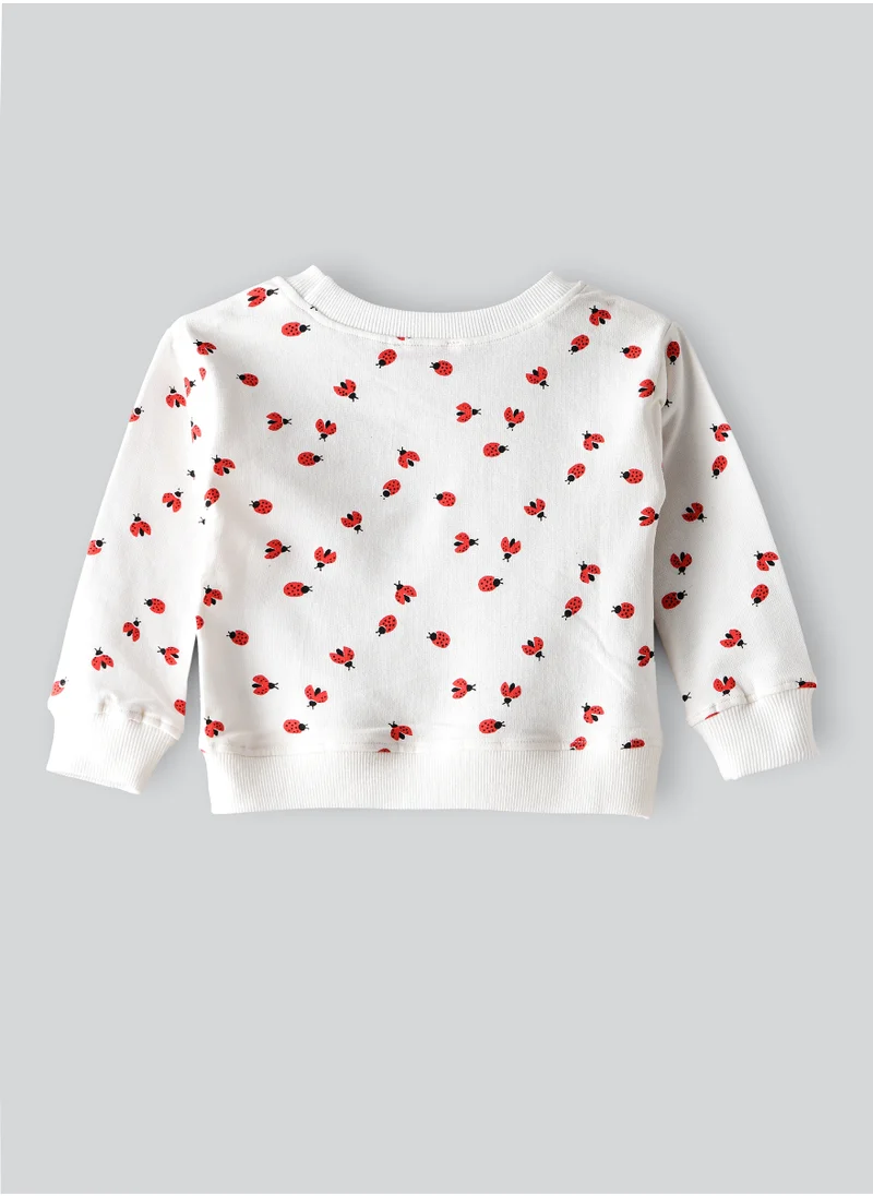 Jelliene Jelliene Girls Cotton Sweatshirt, Soft and Comfortable Cotton Sweatshirt for Girls, Breathable and Skin-Friendly, Perfect for Everyday Wear