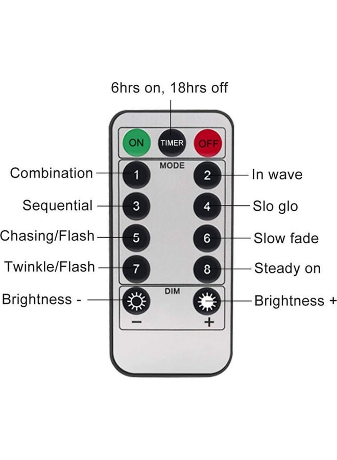 نيبمينينت شريط إضاءة بمنفذ USB سعة 50 مصباح مع صندوق للبطارية وجهاز تحكم عن بعد متعدد الألوان 5متر - Image 3