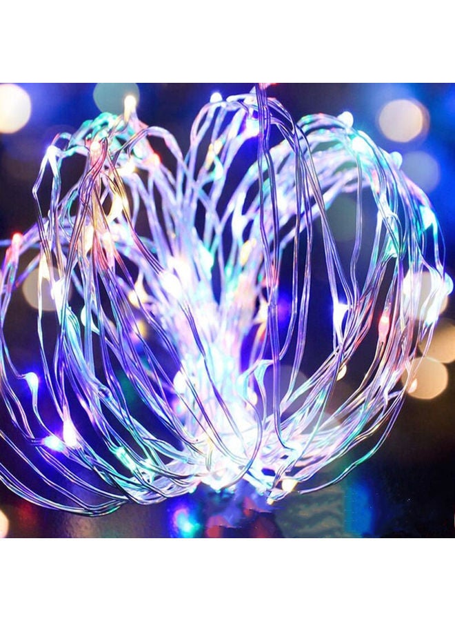 نيبمينينت شريط إضاءة بمنفذ USB سعة 50 مصباح مع صندوق للبطارية وجهاز تحكم عن بعد متعدد الألوان 5متر - Image 2