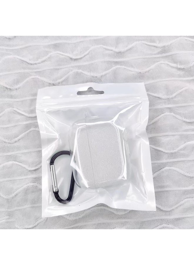 Generic - Transparent Tpu Material Suitable For Airpods Protective Case Apple Pro2 Earphone Case 2/3/4/5 Generation Earphone Case Batch-Color:Transparent Material Bag With Carabiner-Applicable Model:Airpods Pro - Image 1