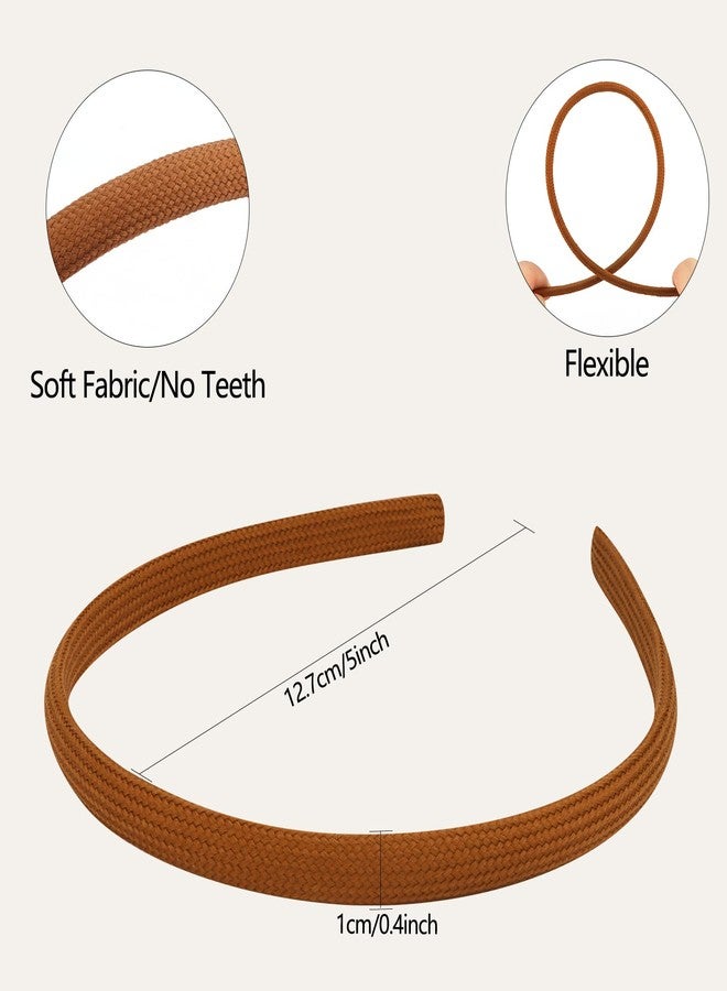 Vovii 12Pcs Thin Headbands For Women Girls No Headache Pressure Comfortable Headbands for Women Non Slip Fabric Skinny Narrow Hairbands Head Bands for Women's Hair Accessories - Image 2