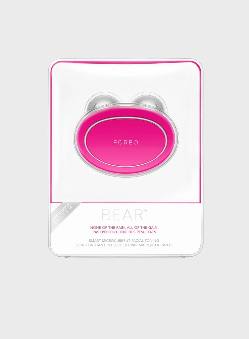 FOREO Bear Facial Toning Device Fuchsia