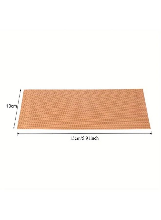 Black Anti Slip Self Adhesive Shoe Sole Pad For Wear Resistance And Cushioning - Image 4