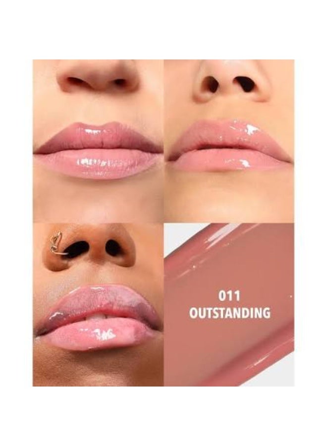 Moira Lip Glaze Oil Plumper 011 Outstanding 3.5ml - Image 3