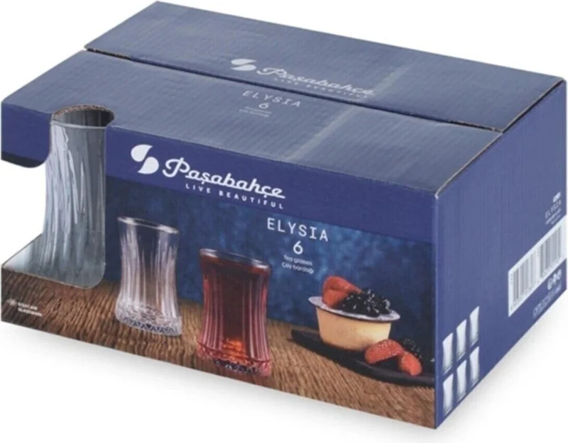 Paşabahçe Elysia Tea Glass Set of 6 42901