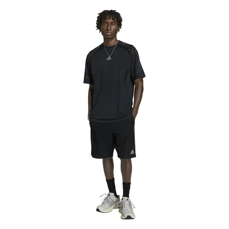 Adidas Originals BLACK Adilenium Season 4 Teamgeist Graphic T-Shirt for Men | Best Price UAE