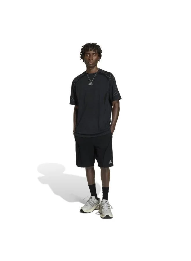Adidas Originals BLACK Adilenium Season 4 Teamgeist Graphic T-Shirt for Men | Best Price UAE