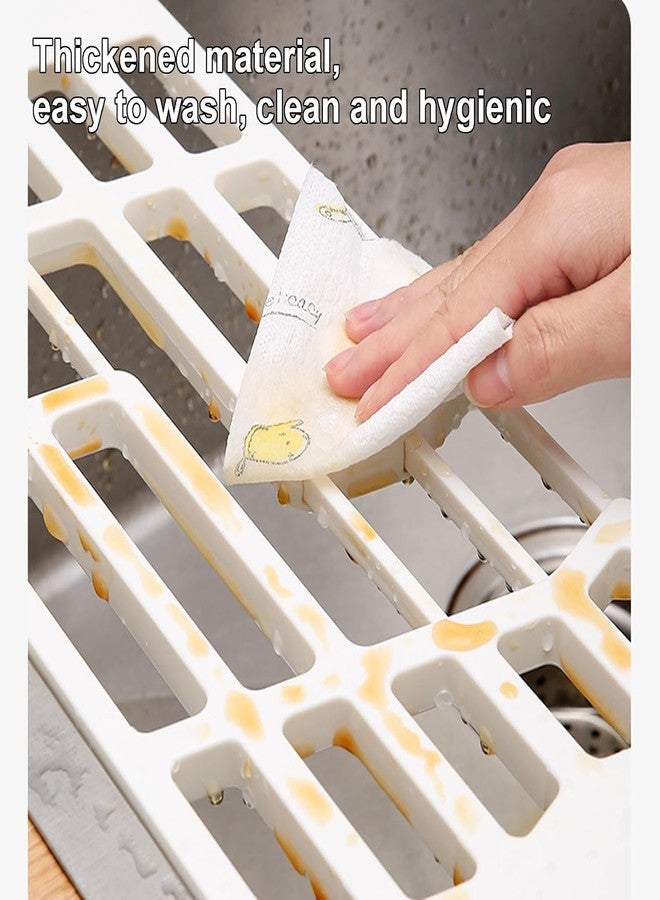 Divik Adjustable Drainboard Sink Tray Fruit Vegetable Dish Drain Rack, Telescopic Over Sink Dish Drying Rack Space Saving Kitchen Utensil/Bartan Rack for Counter (1Pcs) - Image 5