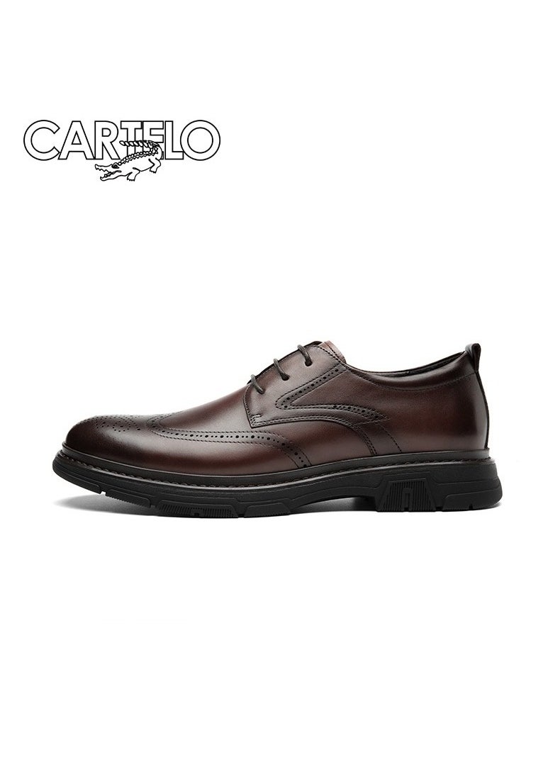 CARTELO - New CARTELO Comfortable Soft Soled Leather Shoes - Image 1