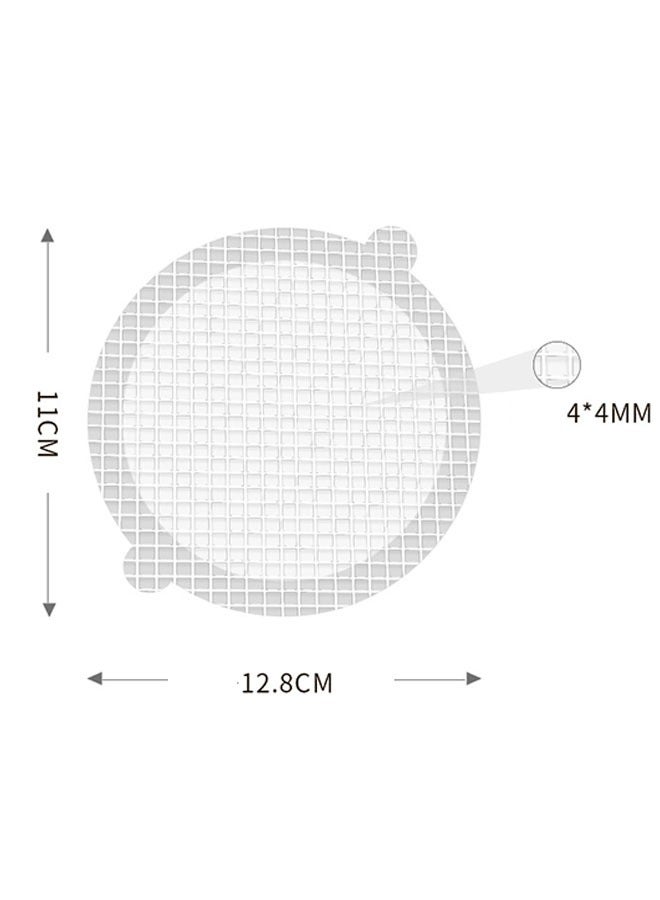 Ant 30-Piece Disposable Shower Drain Hair Catcher Stickers, Hair Catchers Anti-clogging Filter Mesh Stickers for Shower Bathtub Sink Kitchen - Image 2