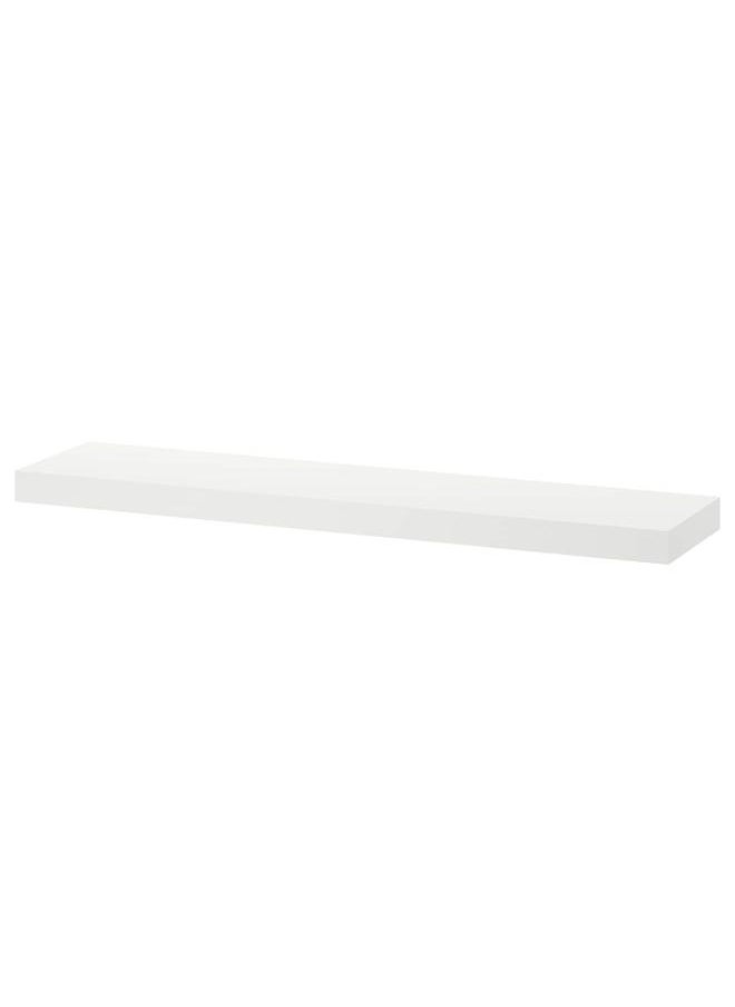 erorex - Wall Shelf, White, 110X26 Cm - Image 1