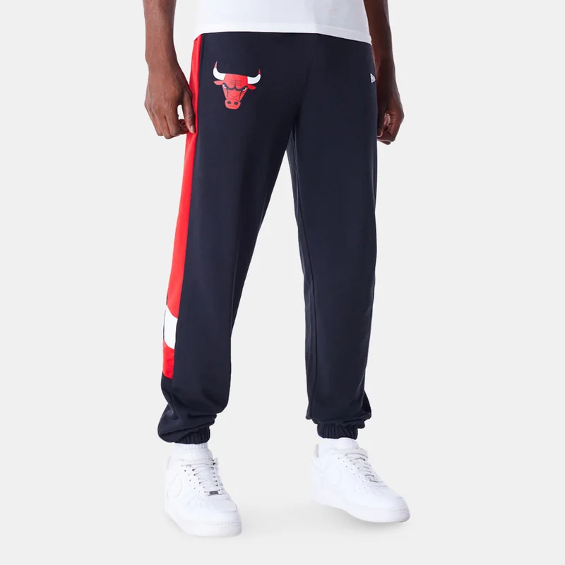 NEW ERA Men's NBA Chicago Bulls Panel Fleece Sweatpants