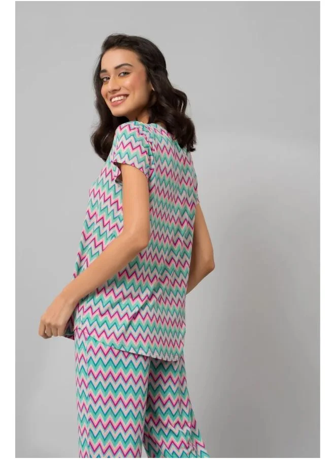 NeceSera Candy Stripes Top