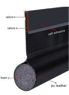 RedMapleTEK 3-PACK Door Bottom And Door Gap Sealing Strip, Windproof, Insect-proof, Dust-proof, Light-proof And Noise-proof 3*8*96cm  - Image 4