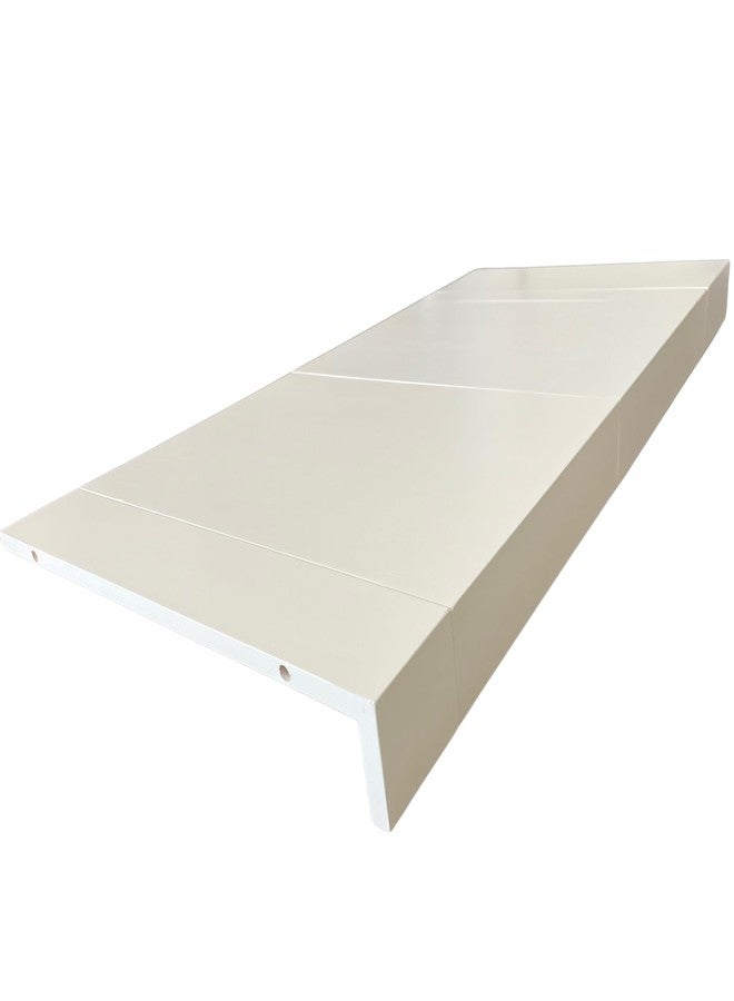LEAPOAK Wooden Shelf Covers for 16-Inch Deep Wire Racks - Each Set Covers 36 Inches Wide Pantry Interchangeable Shelf Liners for Wire Rack Shelving, Perfect for Pantry Organization (White) - Image 1