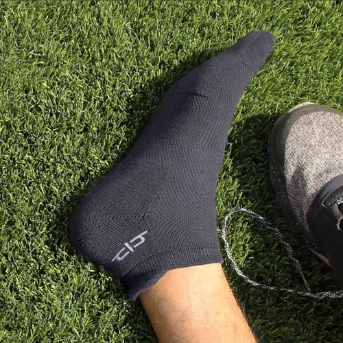 HEELIUM Bamboo Ankle Socks for Men | Odour-Free and Breathable | Padded Base and Anti-bacterial | 3X Softer Than Regular Socks - Image 4