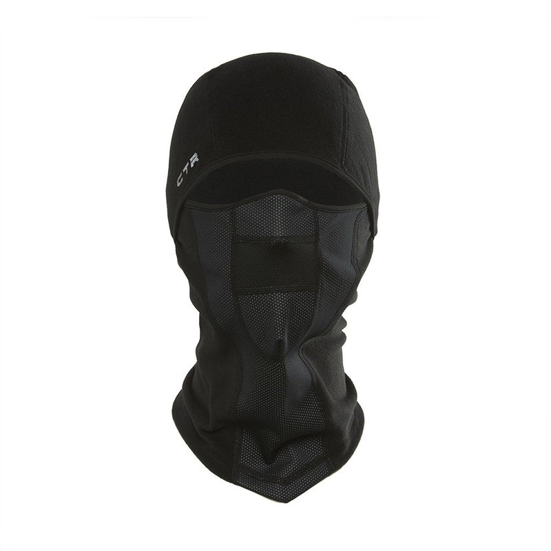 Chaos -CTR Tempest Multi Tasker Pro Micro Fleece Balaclava with Windproof Face Mask, Black, Small/Medium - Image 5
