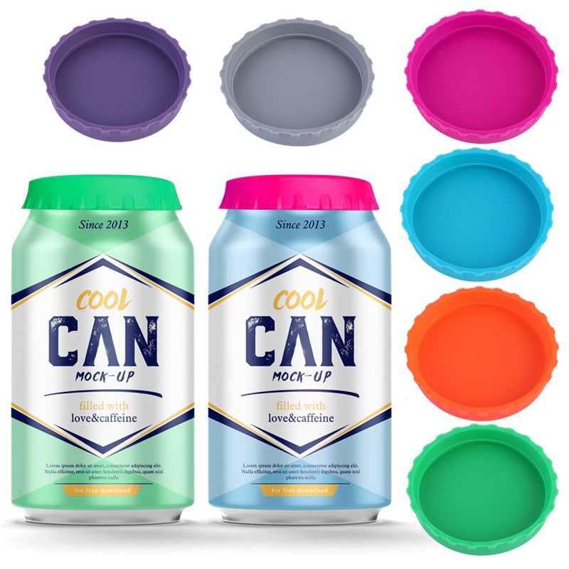 Spot Silicone Coke Lid Can Sealing Lid Beer Soda Lid Cup Lid - Image 2