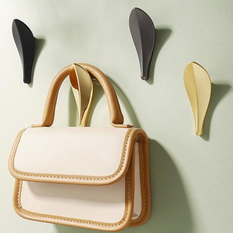 خطاف حائط من السبائك السوداء، رف ملابس موفر للمساحة لغرفة النوم، المدخل، الحمام، تنظيم المنزل - Image 4