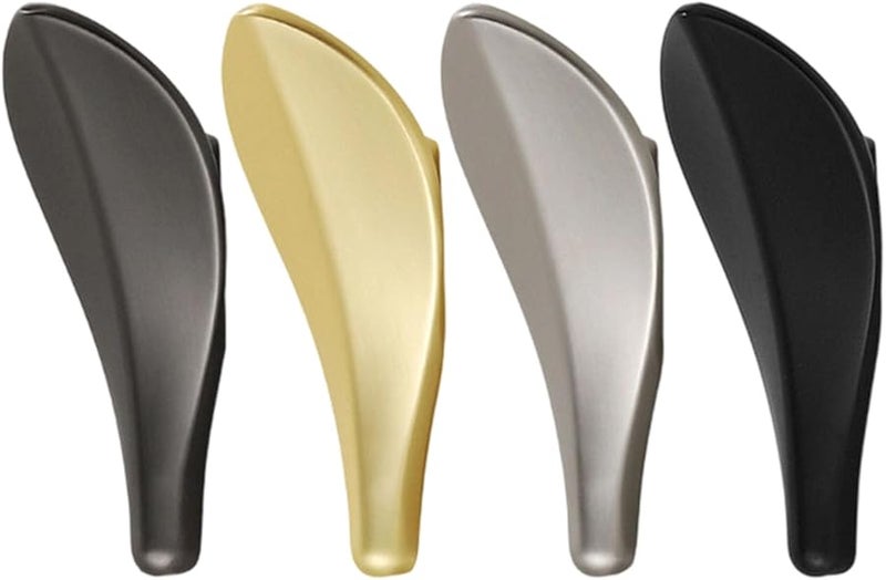 خطاف حائط من السبائك السوداء، رف ملابس موفر للمساحة لغرفة النوم، المدخل، الحمام، تنظيم المنزل - Image 5