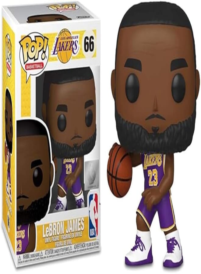 Funko POP! NBA: Lakers-Lebron LeBron James - Collectable Vinyl Figure - Gift Idea - Official Merchandise - Toys for Kids & Adults - Sports Fans - Model Figure for Collectors and Display