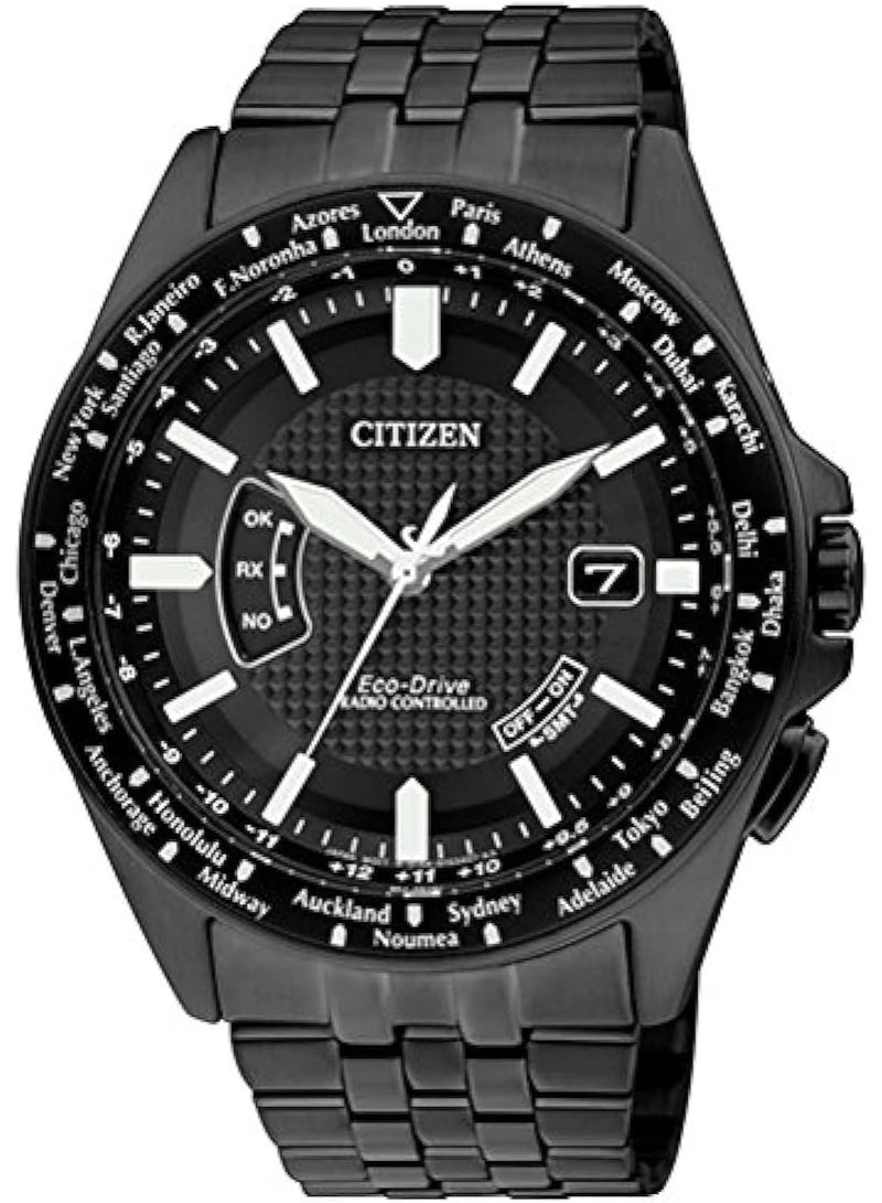 CITIZEN Citizen CB0028-58E Men’s Watch, Radio-Controlled Eco-Drive Black Dial 43mm Case 200M WR Sapphire Crystal  - Image 2