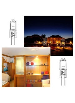 SINCHER SINCHER G4 halogen lamp, halogen G4 12V 10 pieces, dimmable warm white 2700k, G4 halogen Bulb, halogen lamp for extractor hood hood hood cupboard pendant lamp  - Image 4