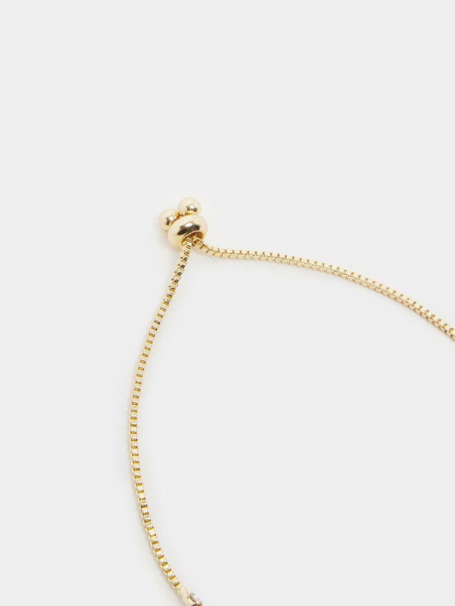 Styli Styli Embellished Moon and Star Charm Bracelet  - Image 3