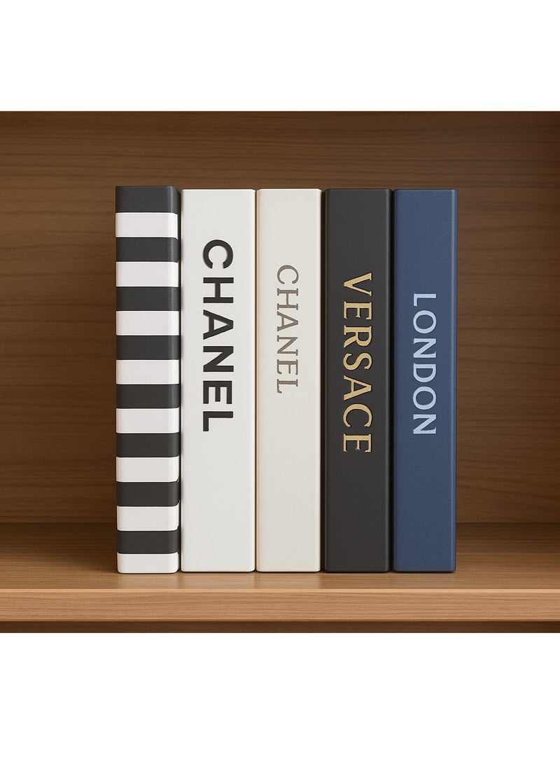 Decorative Books, 5Pieces Specially Designed In Unique And Varied Shapes And Colors, Adding Liveliness To Every Corner. A Distinctive Decorative Product That Will Add An Aesthetic Touch To Your Home Or Office. Size: 20 X 30 Cm. - Image 1