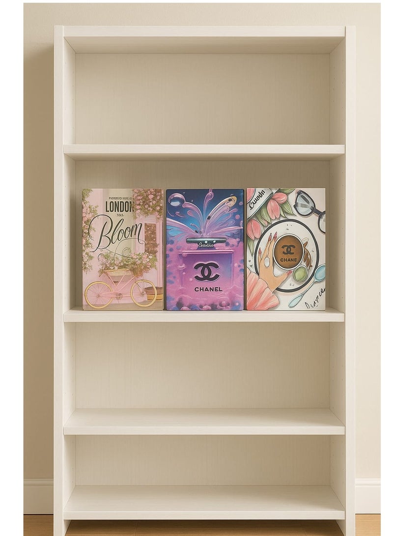 Decorative Books, 5Pieces Specially Designed In Unique And Varied Shapes And Colors, Adding Liveliness To Every Corner. A Distinctive Decorative Product That Will Add An Aesthetic Touch To Your Home Or Office. Size: 20 X 30 Cm. - Image 4