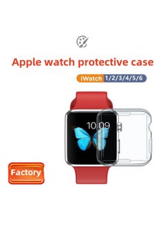 Generic Supply For Apple Watch S8 Ultra 49mm Tpu Transparent Protective Case 456 Generation S2345mm Set-Color:78 Generation 41mm-Exterior Dimension:All-inclusive TPU  - Image 4